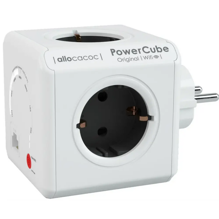 Разклонител Allocacoc PowerCube WiFi 9610 4 гнезда