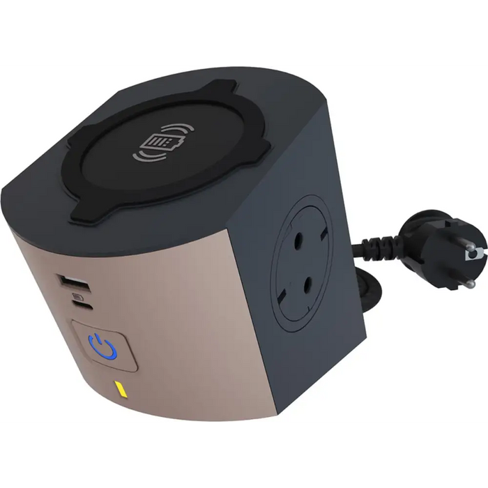 РАЗКЛОНИТЕЛ CORNER 2X2P + E USB LEGRAND