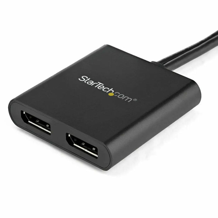 Разклонител DisplayPort Startech MSTDP122DP Черен 4K Ultra