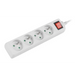 Разклонител Lanberg power strip 1.5m 4 sockets