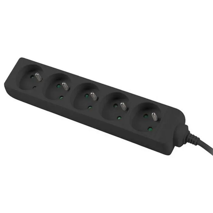 Разклонител Lanberg power strip 1m 5 sockets for UPS system