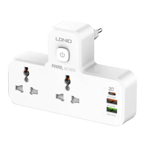 Разклонител LDNIO SC2311 2х AC USB USB - C