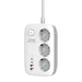 Разклонител LDNIO SE3436 GaN 65W бял