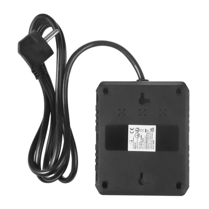 Разклонител Maclean удължител 2 гнезда + 3xUSB 110-240V AC