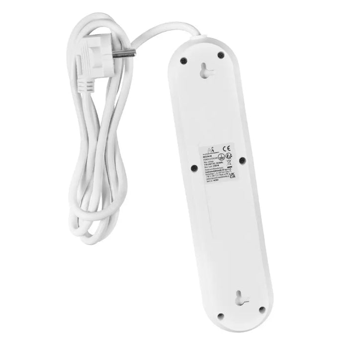 Разклонител Maclean удължител с 3 гнезда + 3xUSB 110-240V