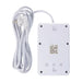 Разклонител Maclean удължител с 4 гнезда + 3xUSB 110-240V
