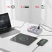 Разклонител Maclean удължител с 4 гнезда + 3xUSB 110-240V