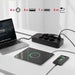 Разклонител Maclean удължител с 6 гнезда + 4xUSB 110-240V
