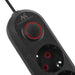 Разклонител Maclean удължител с 5 гнезда + 3xUSB 110-240V