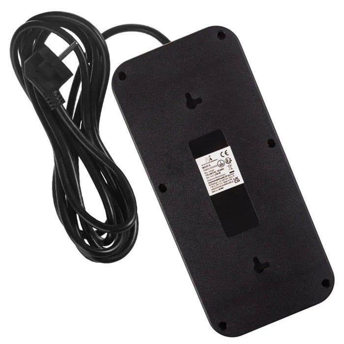Разклонител Maclean удължител с 6 гнезда + 4xUSB 110-240V