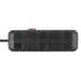 Разклонител Maclean удължител 2 гнезда + 3xUSB 110-240V AC