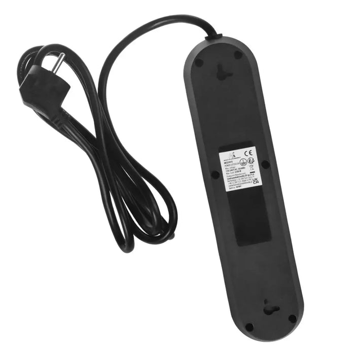 Разклонител Maclean удължител с 3 гнезда + 3xUSB 110-240V