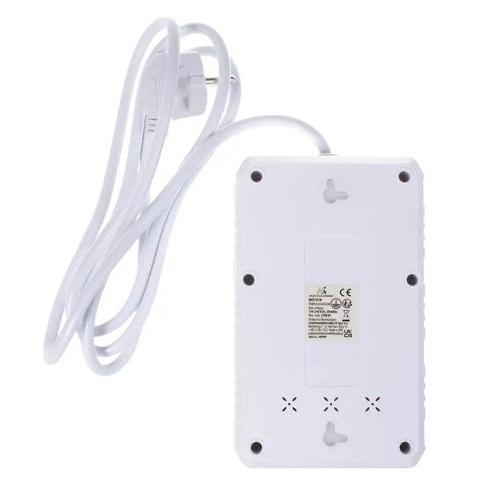 Разклонител Maclean удължител с 4 гнезда + 3xUSB 110-240V
