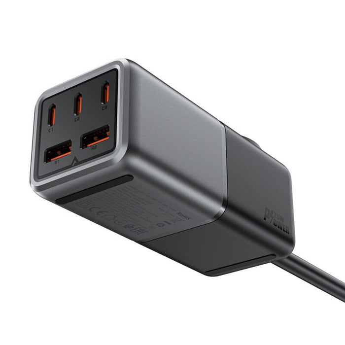 Разклонител / захранващо устройство Acefast Z2 GaN 3x USB-C