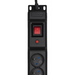 Разклонител Activejet COMBO 12 гнезда 3м черен