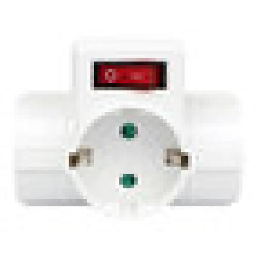 Разклонител XMART 3ГН.КЛЮЧ GBK-01/03T БЯЛ