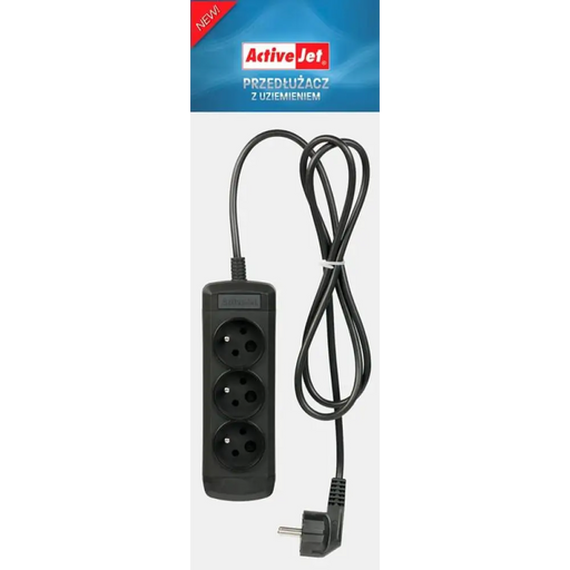 Разклонител Activejet 3GNU-1,5M-C с кабел