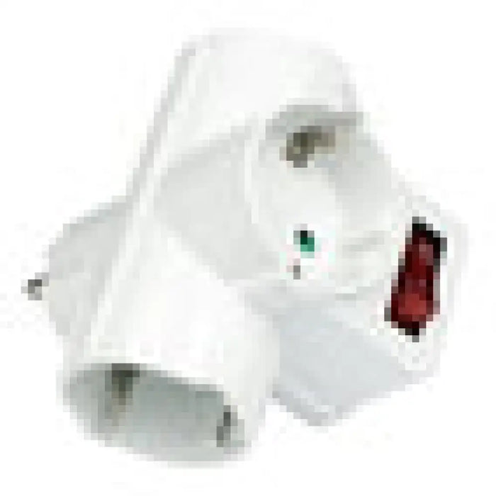 Разклонител XMART 3ГН.КЛЮЧ GBK-01/03T БЯЛ