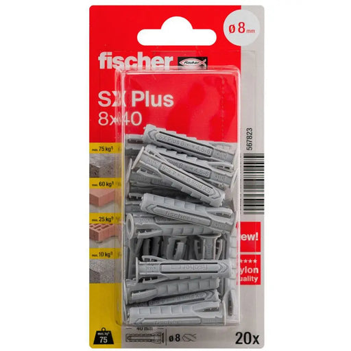 РАЗШИРИТЕЛЕН ДЮБЕЛ 8X40 FISCHER SX PLUS