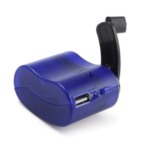 Ръчно USB зарядно за аварийно зареждане с динамо