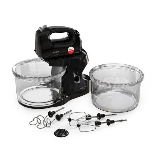 Ръчен миксер SMAPP с 2 купи Черен