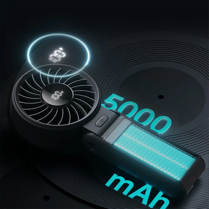 Ръчен вентилатор Jisulife Life7 5000mAh преносим USB