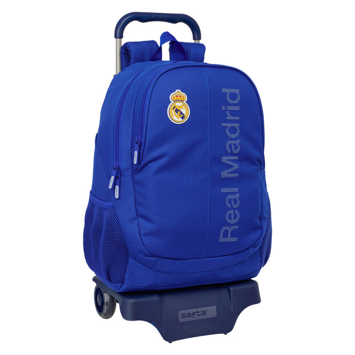 Училищна чанта Real Madrid C.F. Син 32 x 44 x 16 cm