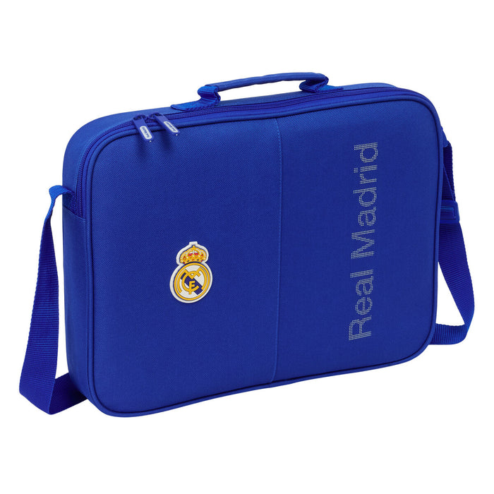 Училищна чанта Real Madrid C.F. Син 38 x 28 x 6 cm