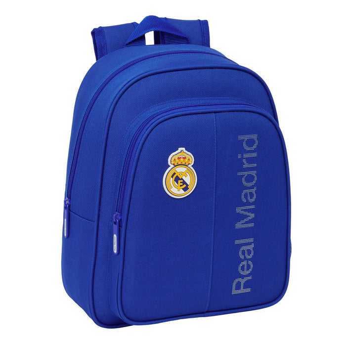 Училищна чанта Real Madrid C.F. Син 27 x 33 x 10 cm