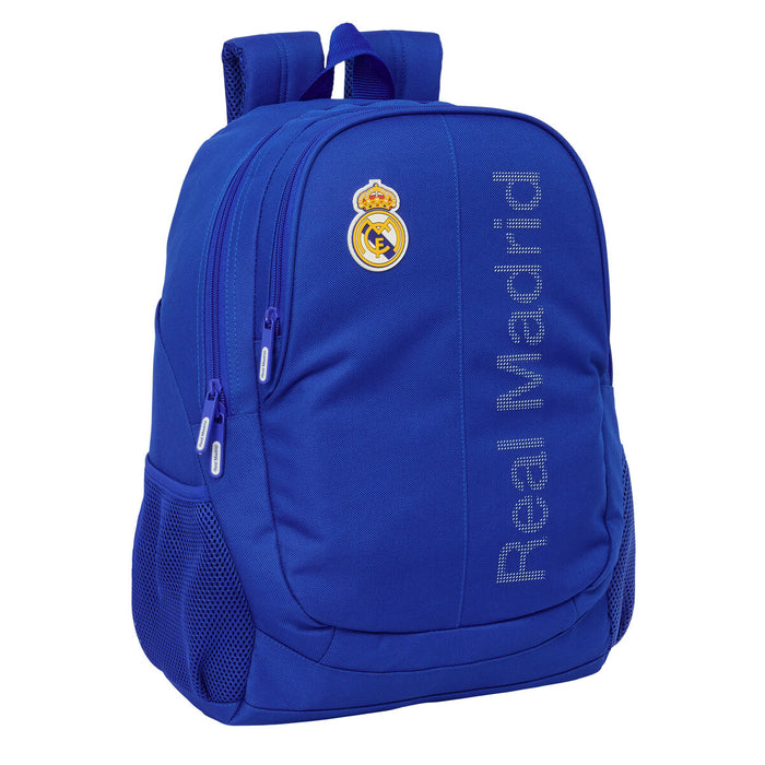 Училищна чанта Real Madrid C.F. Син 32 x 44 x 16 cm