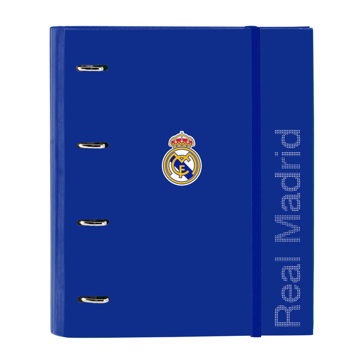 Папка с пръстени Real Madrid C.F. Син 27 x 32 x 3.5 cm