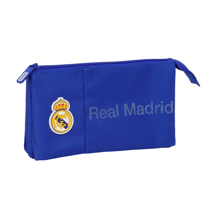 Пътническа Чанта Real Madrid C.F. Син 22 x 12 x 3 cm