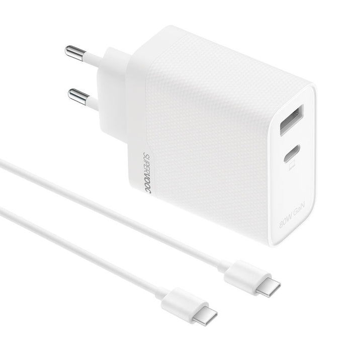 ЗАРЯДНО 220V REALME 80W OSAB7CF3AE+Cable