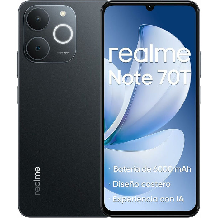 Смартфони Realme NOTE 70T 4 GB RAM 256 GB 6,74" Unisoc Черен