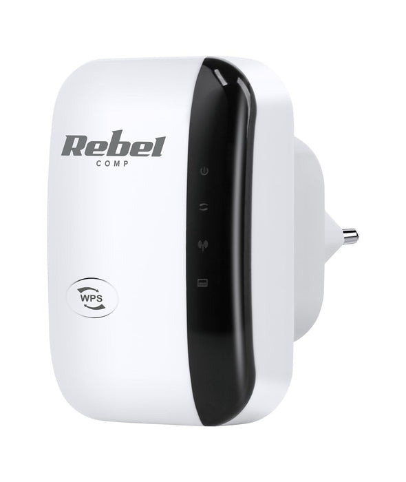 Усилвател на Wi-Fi сигнал Rebel KOM1030 бял