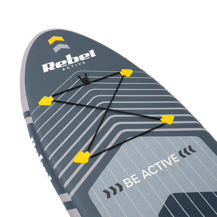 REBEL ACTIVE МАЛКА НАДУВАЕМА SUP ДЪСКА СИВА RBA-4511