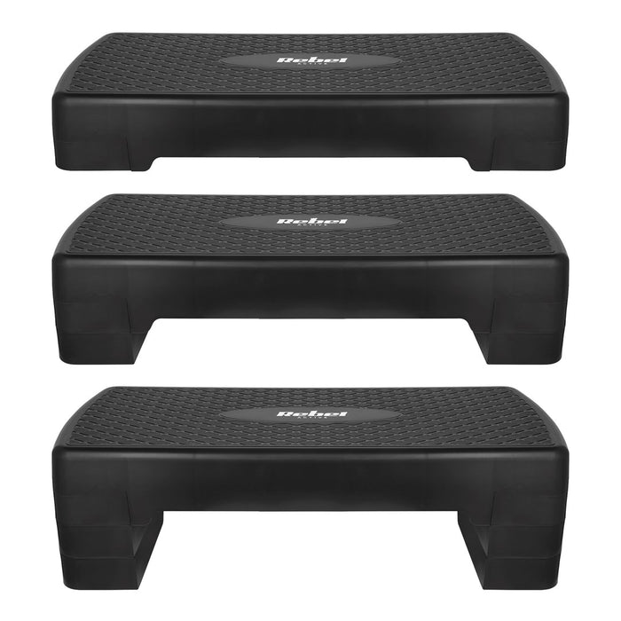 REBEL ACTIVE Фитнес Степен 3 Нива Черен