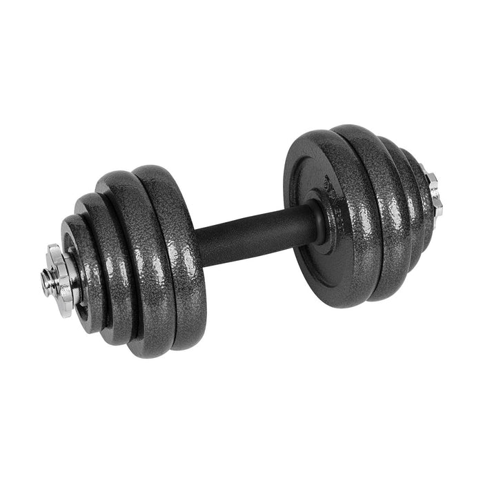 REBEL ACTIVE Регулируеми дъмбели в куфар 30 кг с щанга