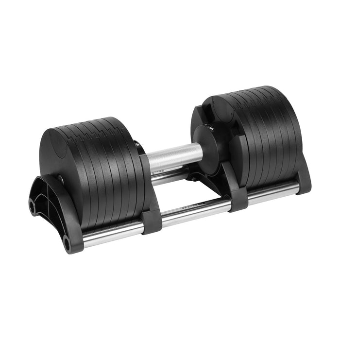 REBEL ACTIVE Чугунен автоматичен дъмбел 36 кг, стъпка 2 кг