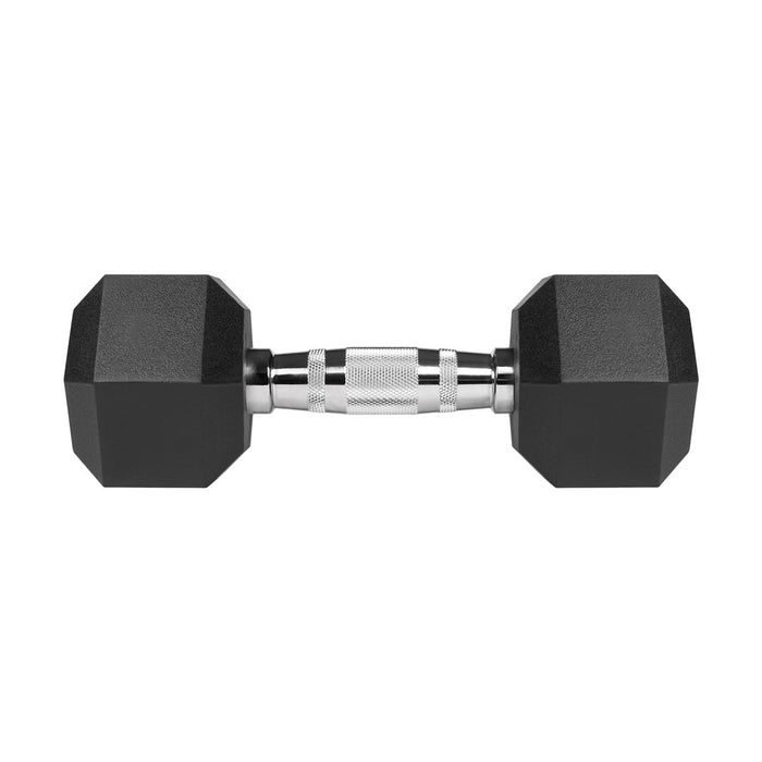 REBEL ACTIVE Чугунени дъмбели с гумено покритие 2x7 кг
