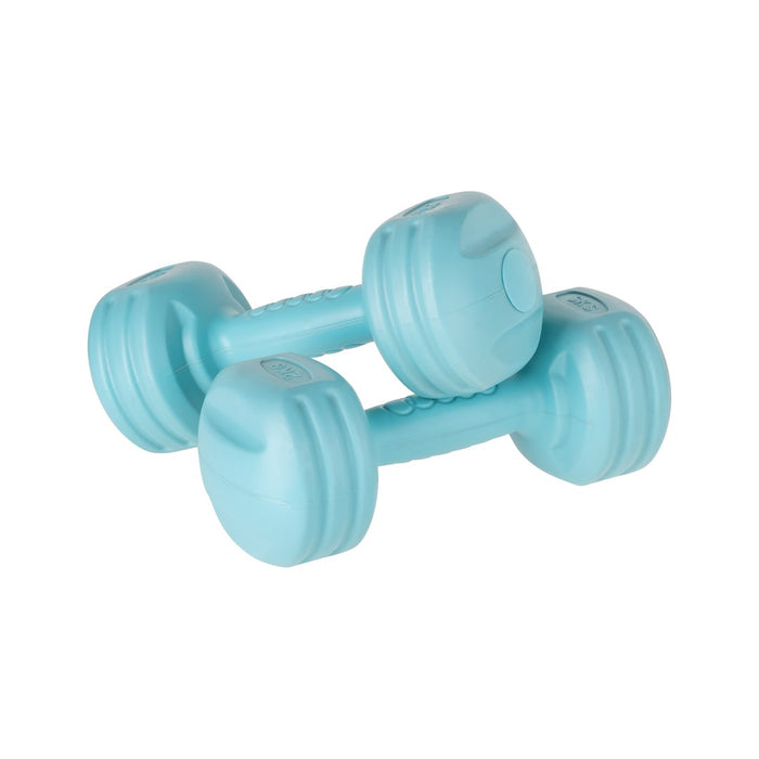 Комплект битумни дъмбели REBEL ACTIVE 20 кг (2x1 кг + 2x2 кг + 2x3 кг + 2x4 кг)