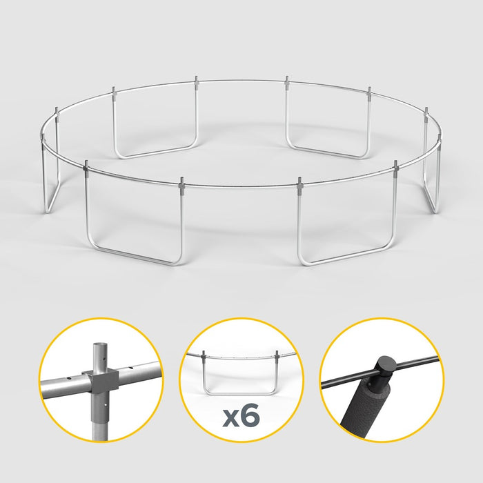 REBEL ACTIVE TRAMPOLINE PRO 14 фута/427 см