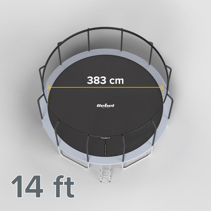 REBEL ACTIVE TRAMPOLINE PRO 14 фута/427 см