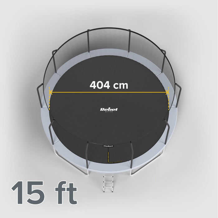 REBEL ACTIVE TRAMPOLINE PRO 15 фута/457 см