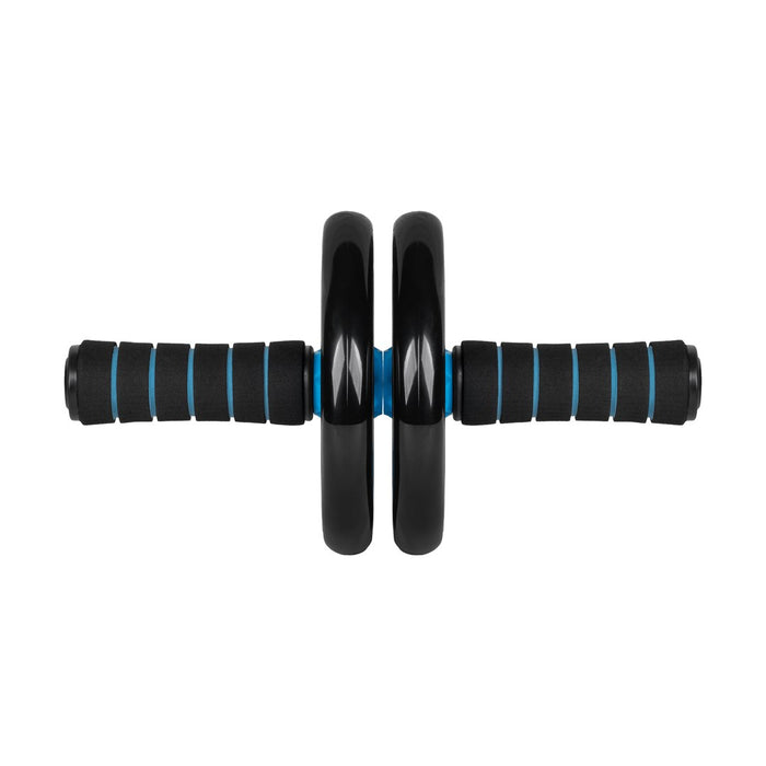 REBEL ACTIVE Двойно колело, ролка за упражнения за коремни мускули AB Wheel