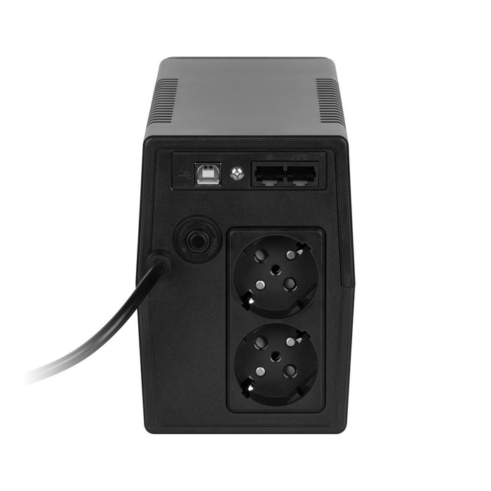 Rebel Nanopower Plus 650 UPS | Офлайн | Sinusoida | 650VA | 360W | LCD | USB