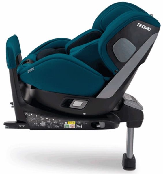 Столче за кола Recaro - Salia, IsoFix, i-Size, Prime, 40-105 cm, Silent Grey