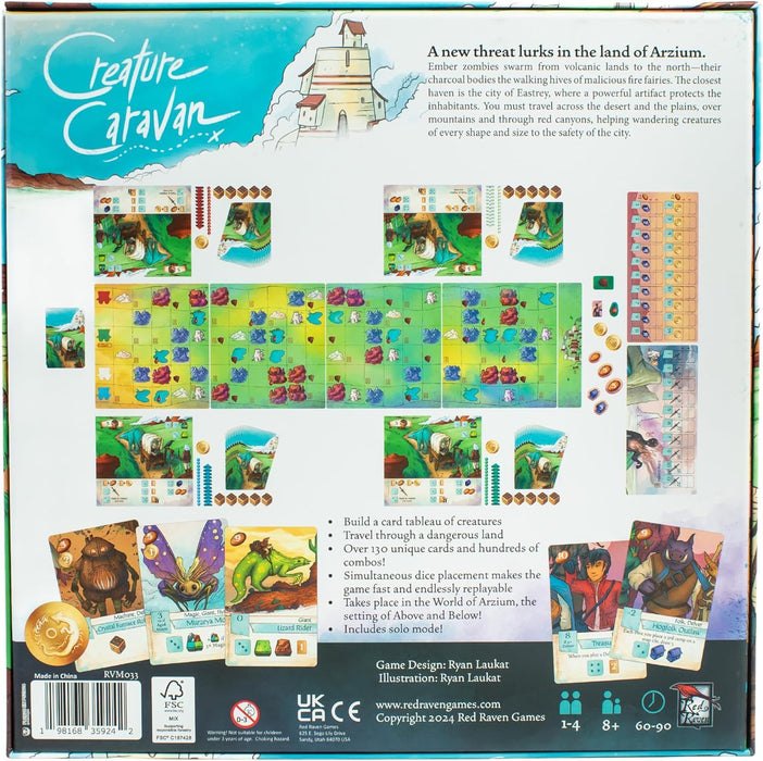 Настолна игра Creature Caravan - Стратегическа