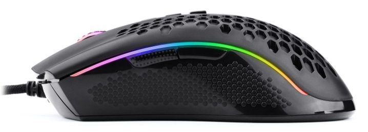 Гейминг мишка Redragon - Storm M808-RGB, оптична, черна