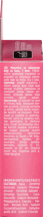 Кърпички за почистване на боя за коса, 7 бр